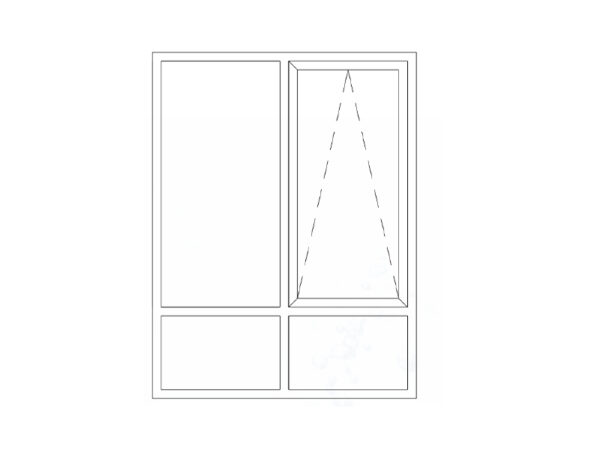 100-awning-window-non-thermal-break_1 100 Awning window (non thermal break )